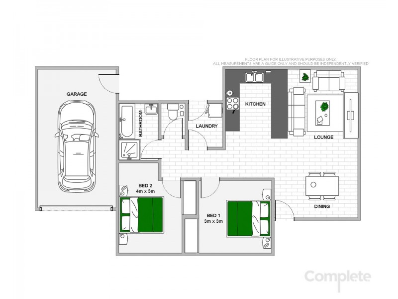 1/1 ACACIA STREET, Mount Gambier SA 5290 Floorplan