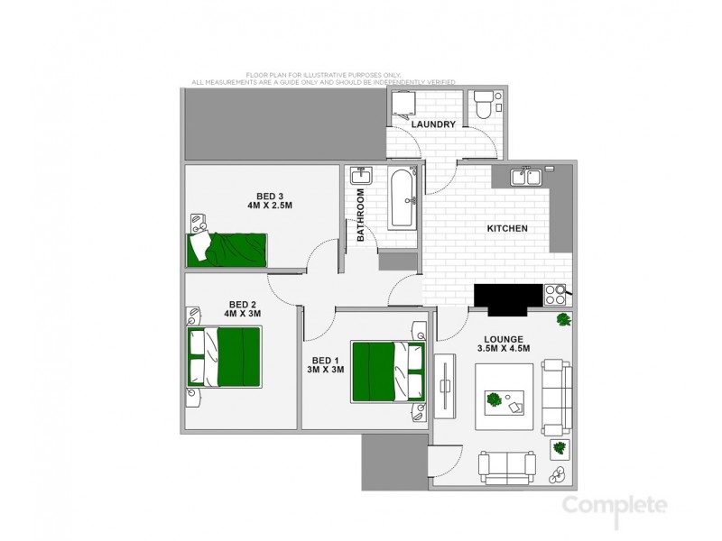 1 HARVIE STREET, Mount Gambier SA 5290 Floorplan