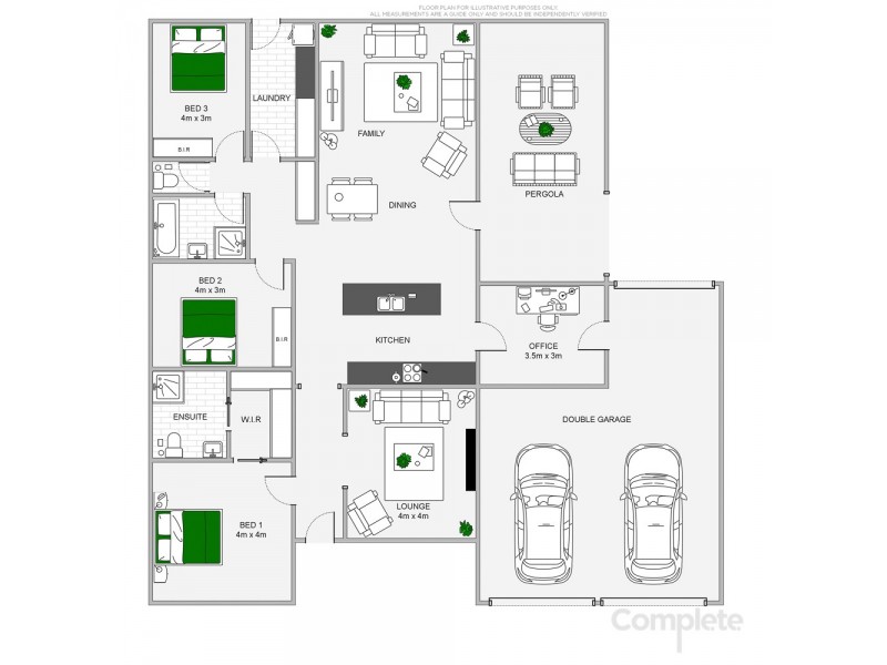 6 CALVARY ROAD, Mount Gambier SA 5290 Floorplan