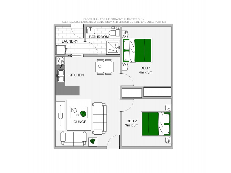 5/54 JUBILEE HIGHWAY WEST, Mount Gambier SA 5290 Floorplan
