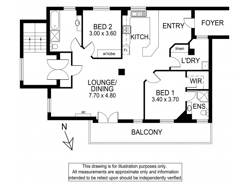 3/3004 LAKE TERRACE WEST, Mount Gambier SA 5290 Floorplan