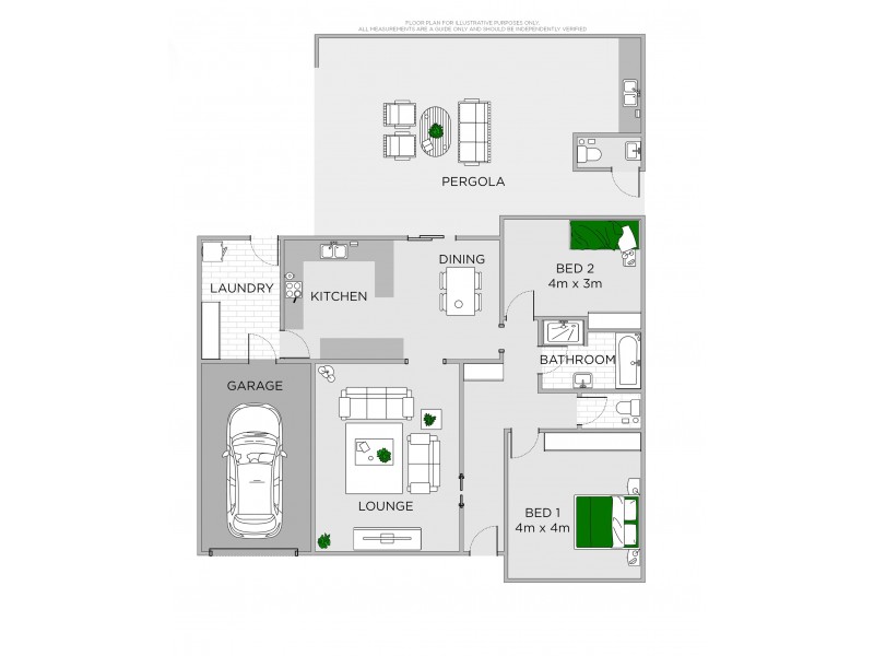 1/39 QUEENS AVENUE, Mount Gambier SA 5290 Floorplan