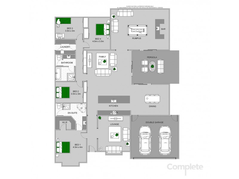 3 OAKRIDGE CRESCENT, Mount Gambier SA 5290 Floorplan
