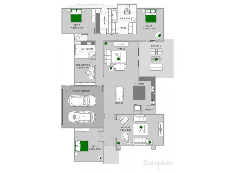 2 TERRELL ROAD, Glenburnie SA 5291 Floorplan