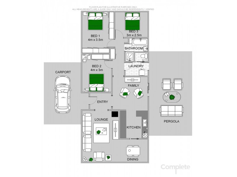 11 KINGSLEY COURT, Mount Gambier SA 5290 Floorplan