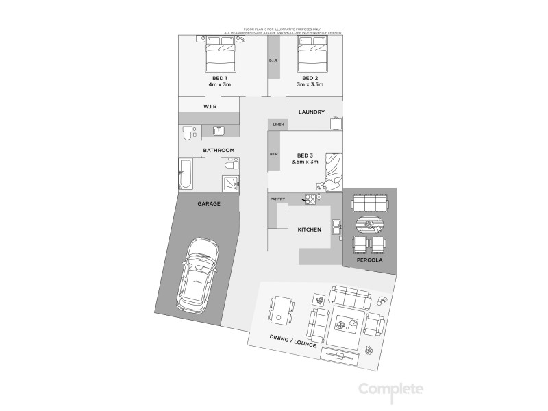 8A GEORGE STREET, Mount Gambier SA 5290 Floorplan