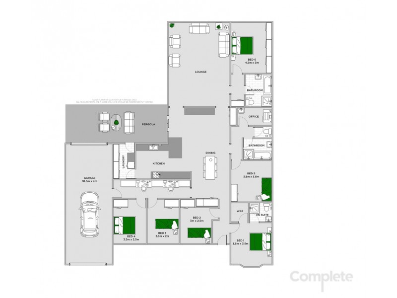 27 KING GROVE, Mount Gambier SA 5290 Floorplan