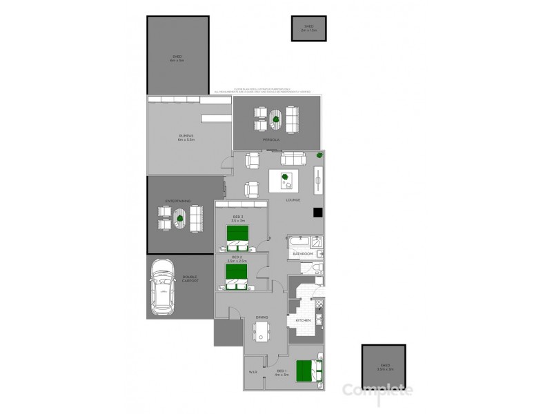 2 STAFFORD STREET, Mount Gambier SA 5290 Floorplan