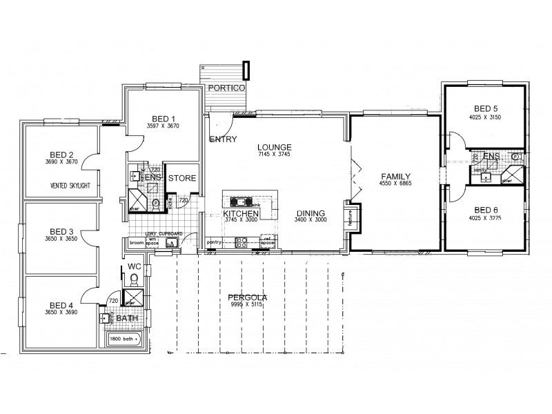 86 MEYLIN STREET, Port Macdonnell SA 5291 Floorplan
