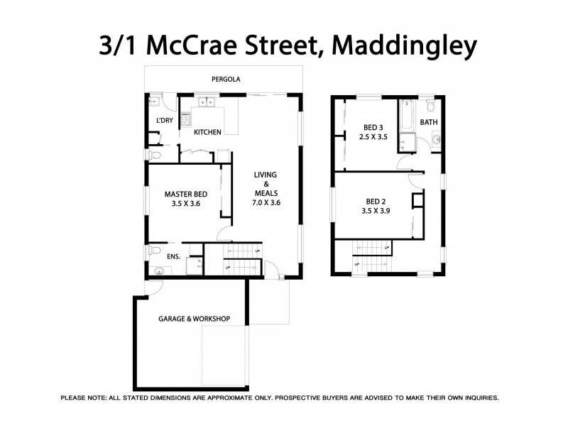 3/1 McCrae Street, Maddingley VIC 3340 Floorplan