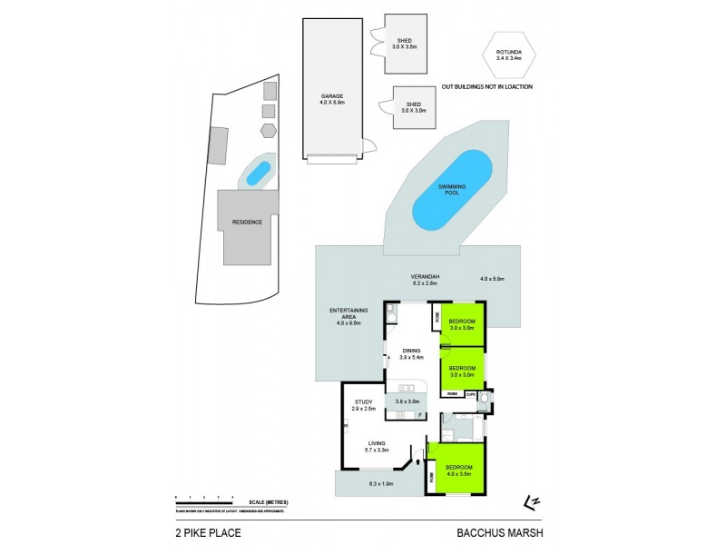 2 Pike Place, Bacchus Marsh VIC 3340 Floorplan