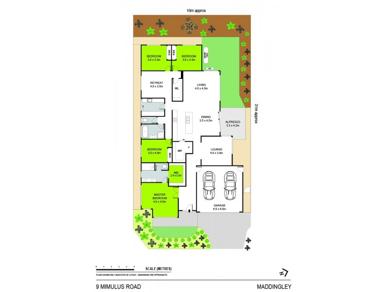 9 Mimulus Road, Bacchus Marsh VIC 3340 Floorplan