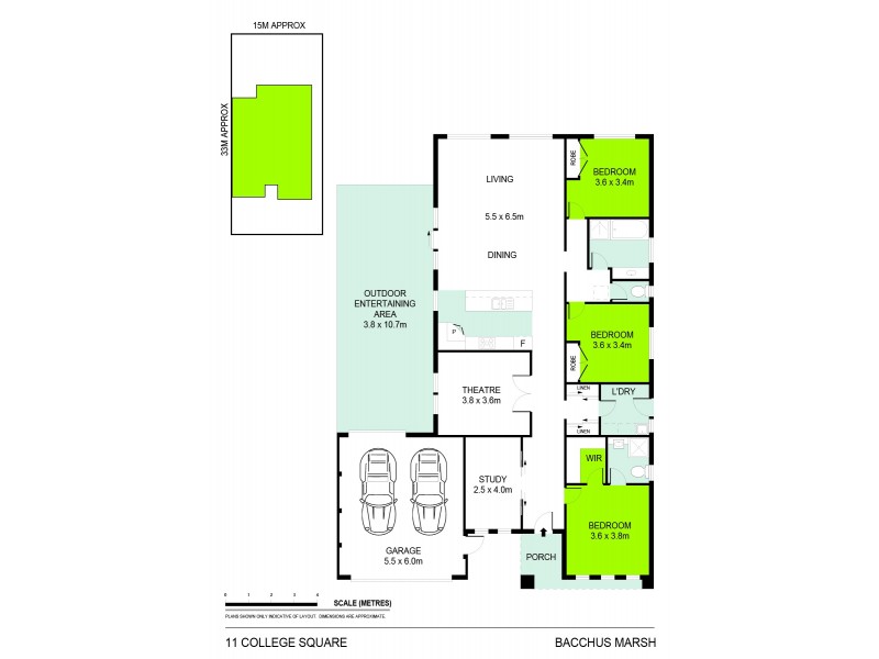 11 College  Square, Bacchus Marsh VIC 3340 Floorplan