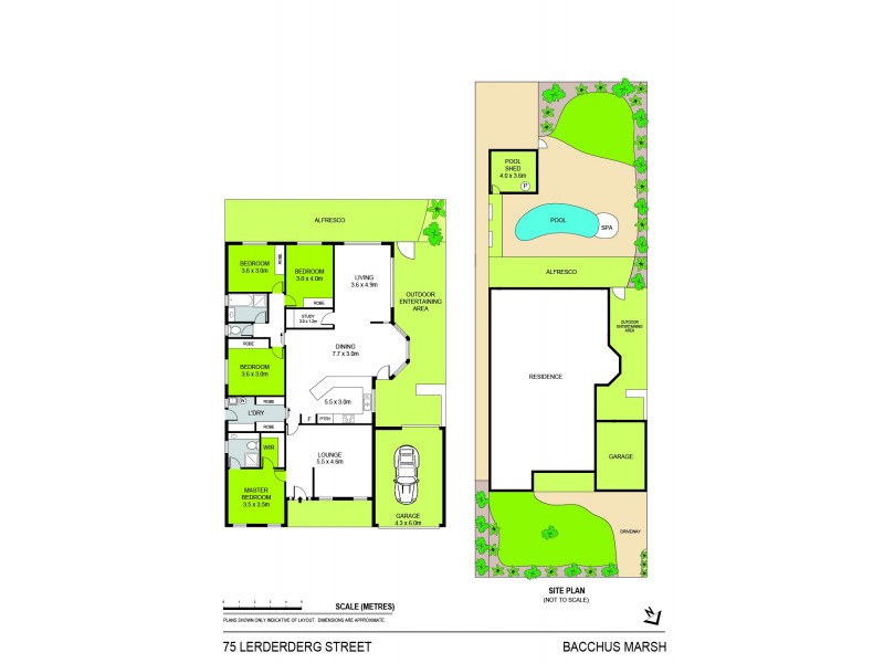 75 Lerderderg Street, Bacchus Marsh VIC 3340 Floorplan