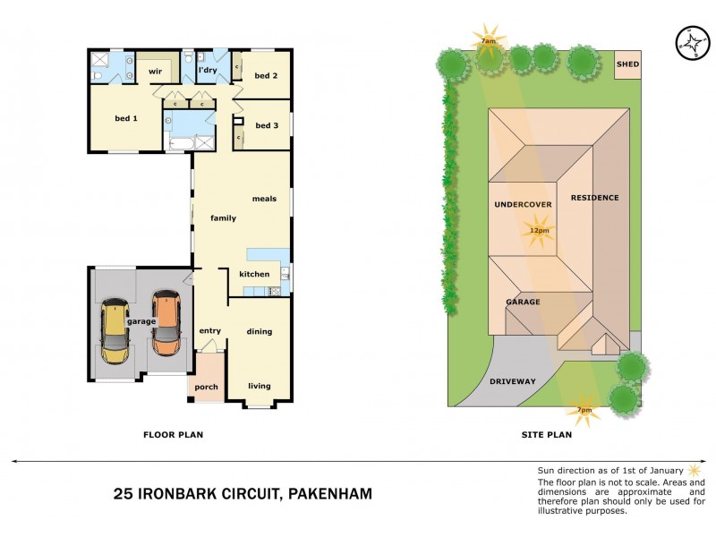 25 IRONBARK CIRCUIT, Pakenham VIC 3810 Floorplan