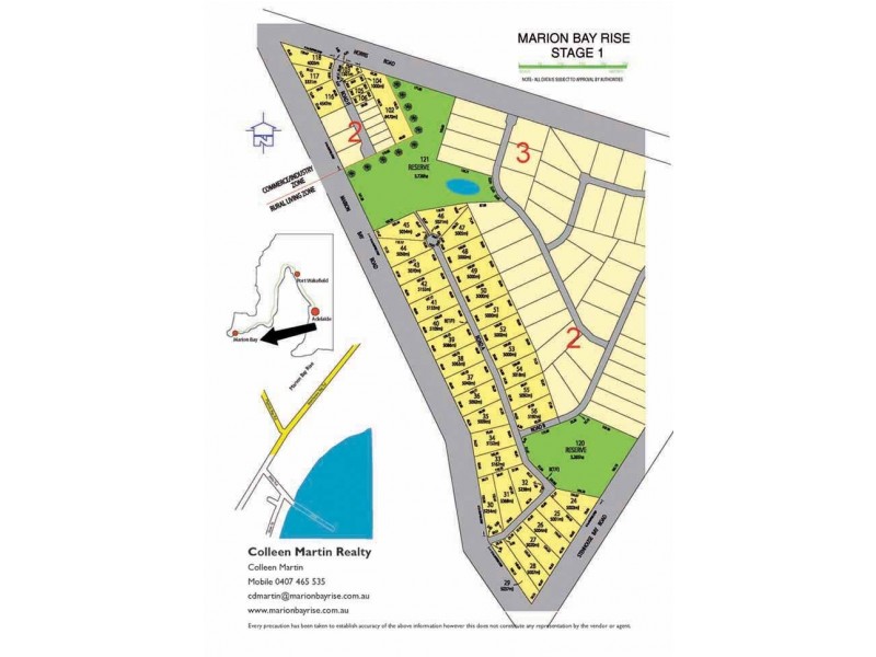 Lot 103 Norris Road, Marion Bay SA 5575 Floorplan