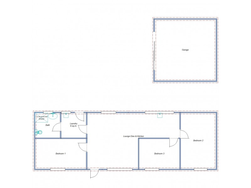 106 Bayview Road, Point Turton SA 5575 Floorplan