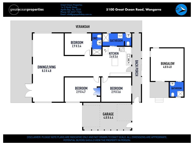 5100 Great Ocean Road, Sugarloaf VIC 3221 Floorplan