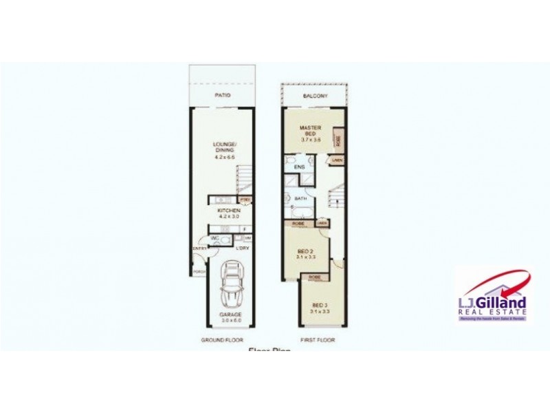 2/1 Anthony Street, Kingston QLD 4114 Floorplan