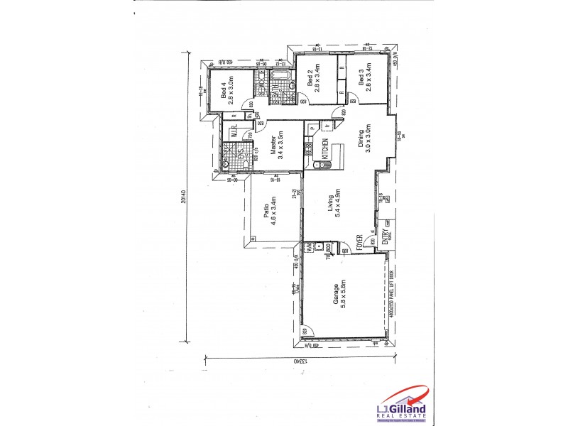4 Yovan Court, Loganlea QLD 4131 Floorplan