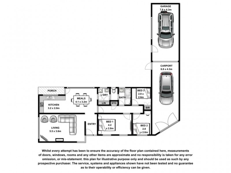 9 Sheville Grove, Warrnambool VIC 3280 Floorplan