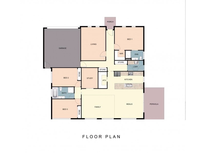 1 Shaw Street, Warrnambool VIC 3280 Floorplan
