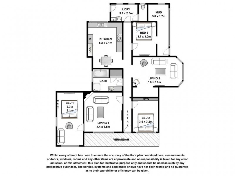 59 Webster Street, Mortlake VIC 3272 Floorplan