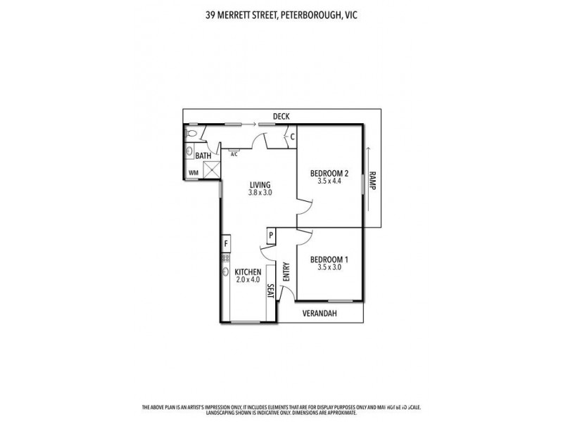 39 Merrett Street, Peterborough VIC 3270 Floorplan