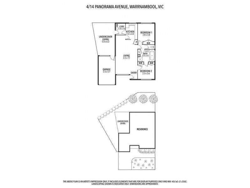 4/14 Panorama Avenue, Warrnambool VIC 3280 Floorplan