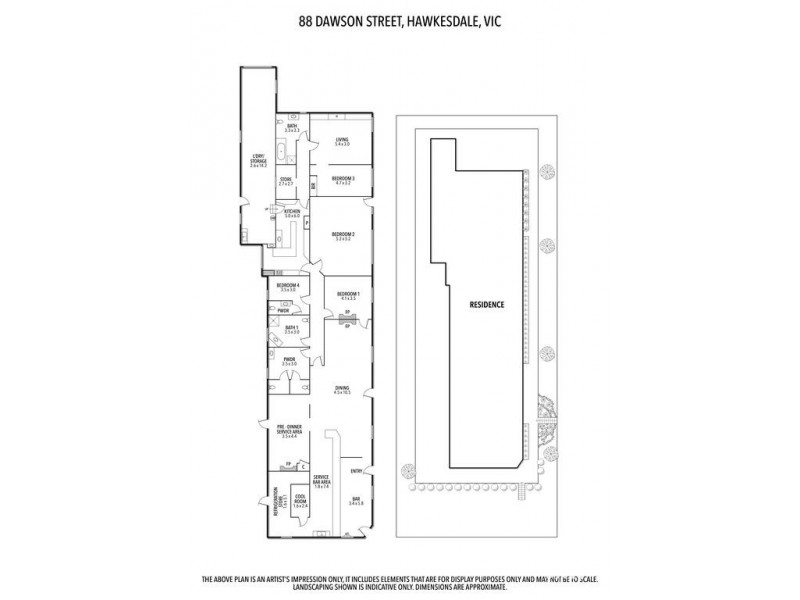 88  Dawson Street, Hawkesdale VIC 3287 Floorplan