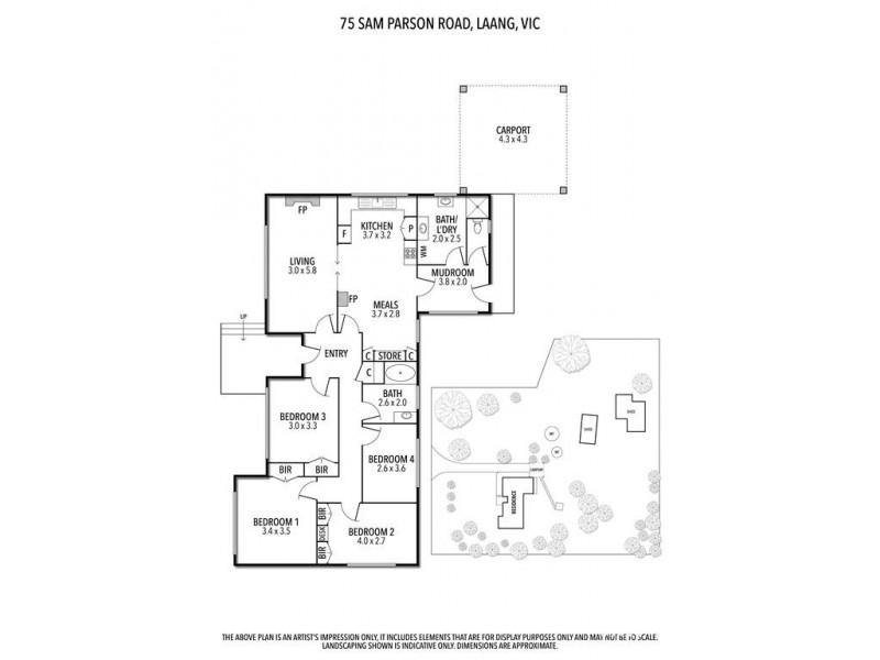 75 Sam Pearsons Road, Garvoc VIC 3265 Floorplan