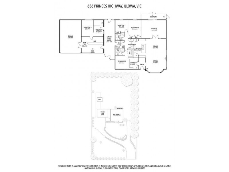 656 Princes Highway, Illowa VIC 3282 Floorplan