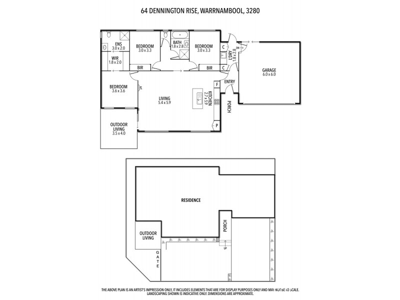 64 Dennington Rise, Dennington VIC 3280 Floorplan