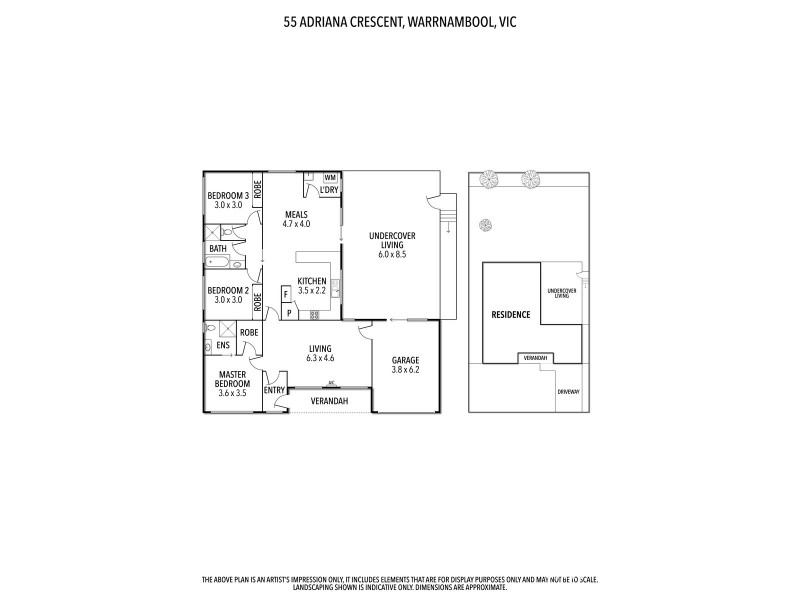 55 Adriana Crescent, Warrnambool VIC 3280 Floorplan