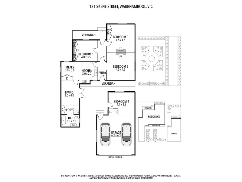 121 Skene Street, Warrnambool VIC 3280 Floorplan