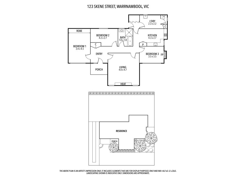 123 Skene Street, Warrnambool VIC 3280 Floorplan