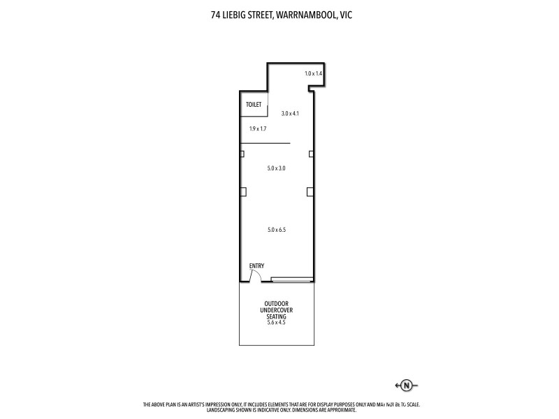 74 Liebig Street, Warrnambool VIC 3280 Floorplan
