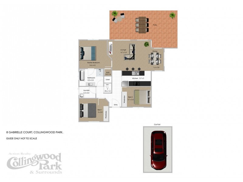 8 Gabrielle Court, Collingwood Park QLD 4301 Floorplan