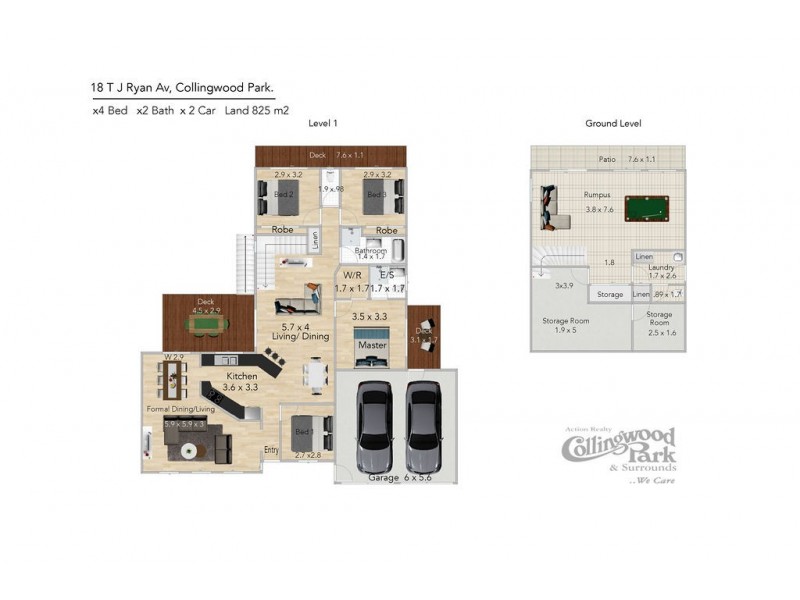 18 T J Ryan Avenue, Collingwood Park QLD 4301 Floorplan