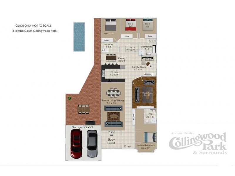 4 Tambo Court, Collingwood Park QLD 4301 Floorplan