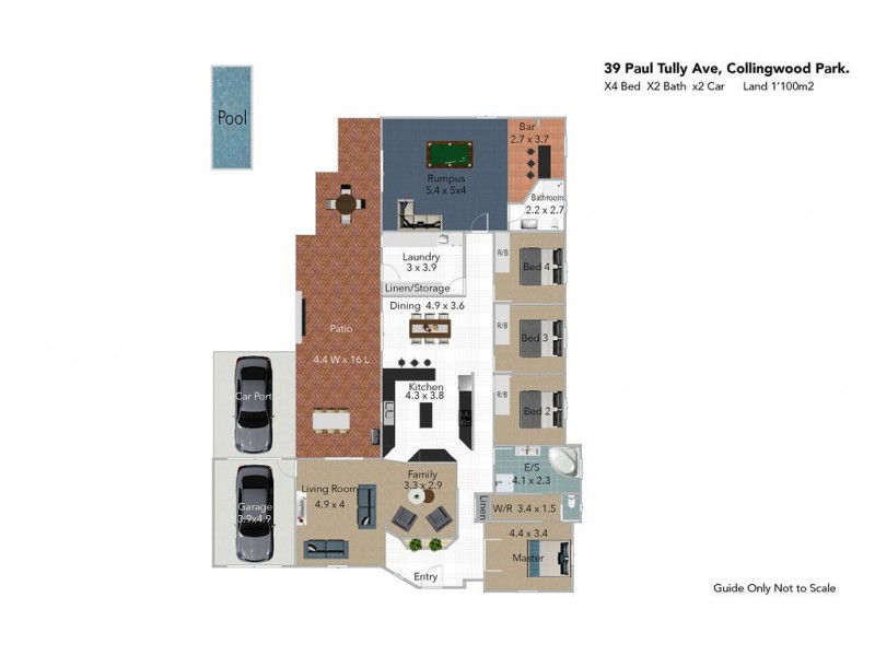 39 Paul Tully Avenue, Collingwood Park QLD 4301 Floorplan