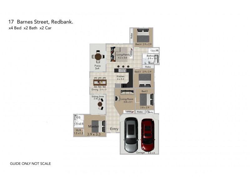 17 Barnes Court, Redbank QLD 4301 Floorplan