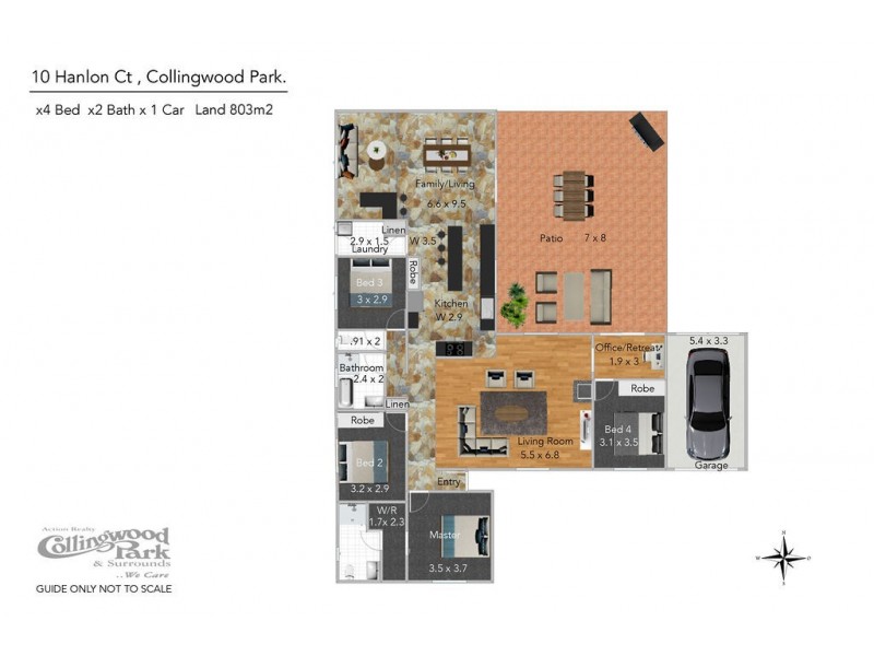 10 HANLON COURT, Collingwood Park QLD 4301 Floorplan