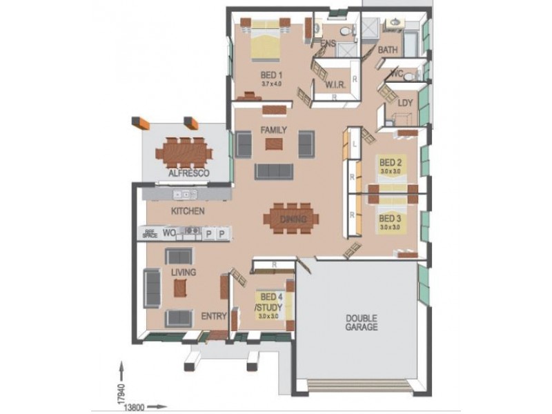 2 Foundation Street, Collingwood Park QLD 4301 Floorplan