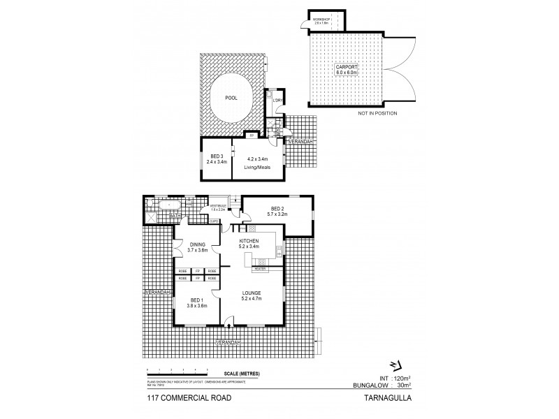 117 Commercial Road, Tarnagulla VIC 3551 Floorplan