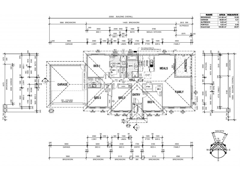 46 Ruthven Circuit, Wodonga VIC 3690 Floorplan