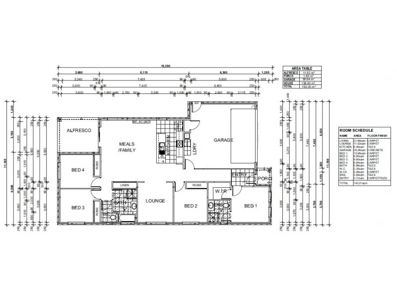 13 Royce Crescent, Lavington NSW 2641 Floorplan