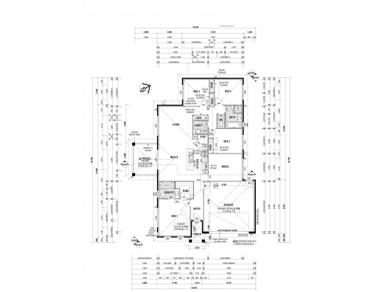 43 Rod Laver Way, Baranduda VIC 3691 Floorplan