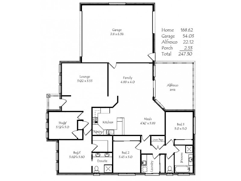 5 Prestwick Place, West Wodonga VIC 3690 Floorplan