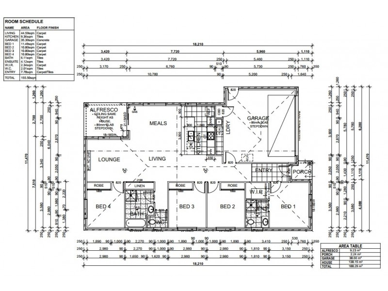 60 Royce Crescent, Lavington NSW 2641 Floorplan